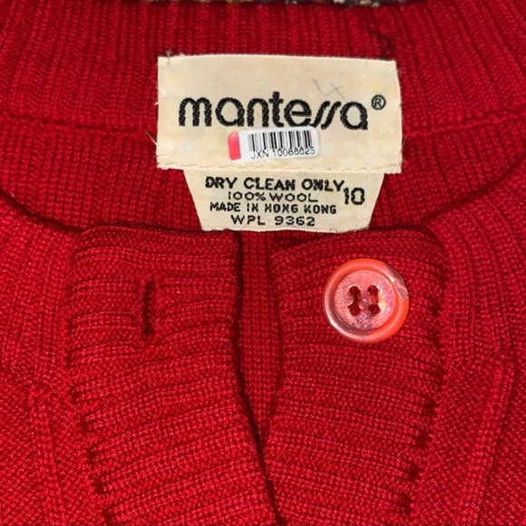 Vintage! Mantessa Wool Sweater - Picture 8 of 8